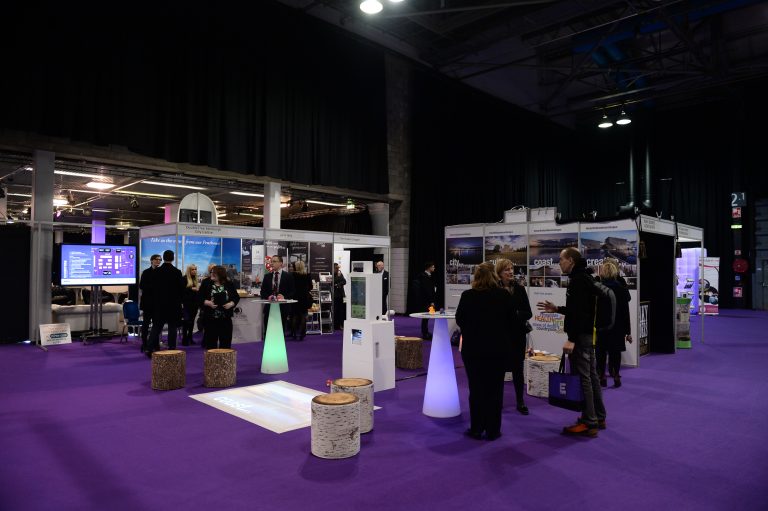 Business and Events specialist from across the spectrum exhibit at EventIt 2018 held at the SECC in Glasgow on March 22nd 2018. Photograph by Mary Turner/EventsIt